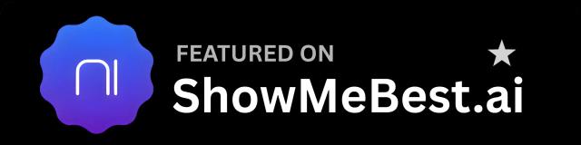 Featured on ShowMeBestAI